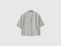 Short shirt in pure linen - ucb_image_BS