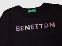 T-shirt de manga comprida com estampa glitter - ucb_image_DS1