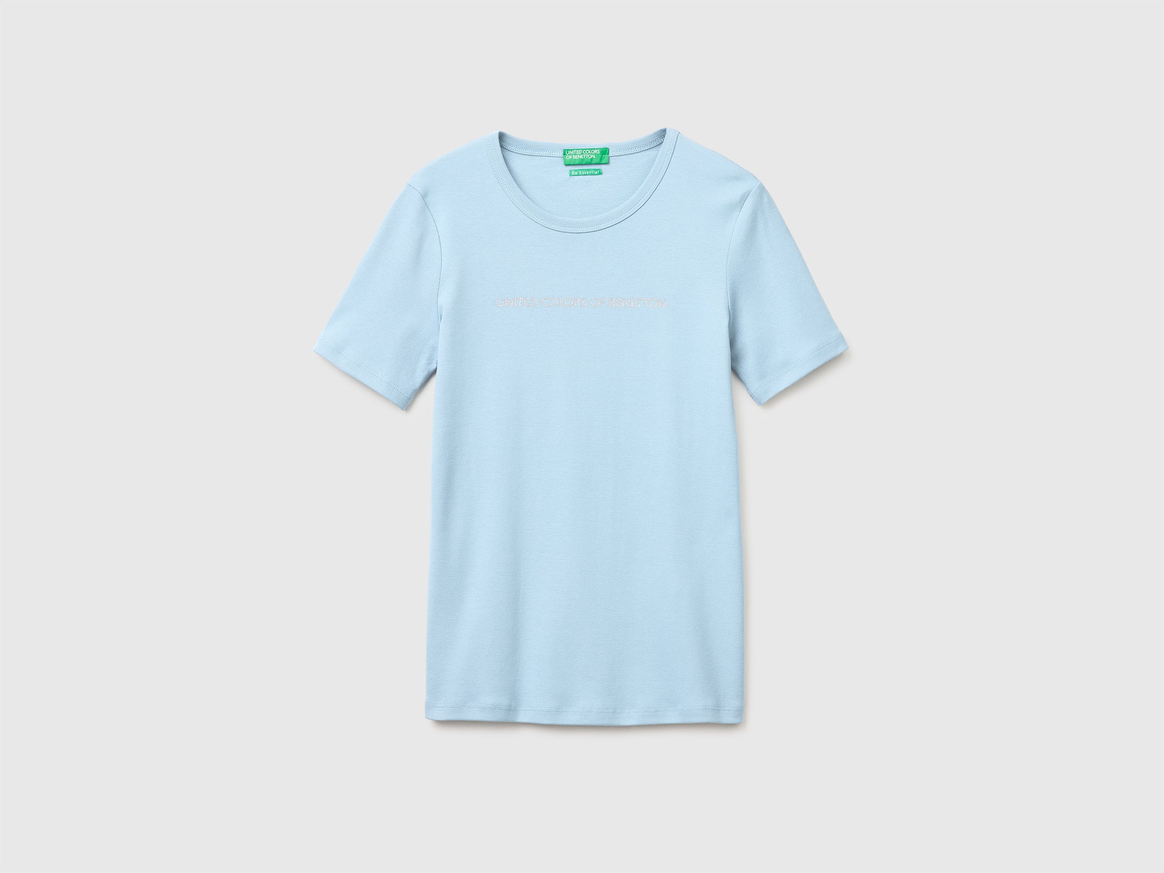 Short sleeve t-shirt with glitter logo - ucb_image_FS