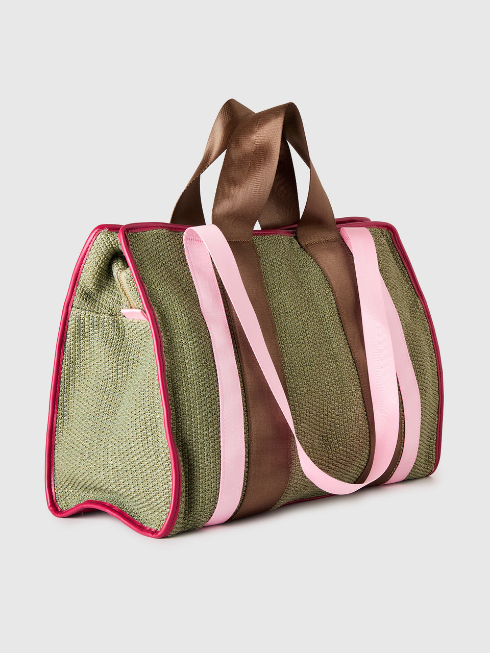 Maxi tote bag in raffia - ucb_image_BS