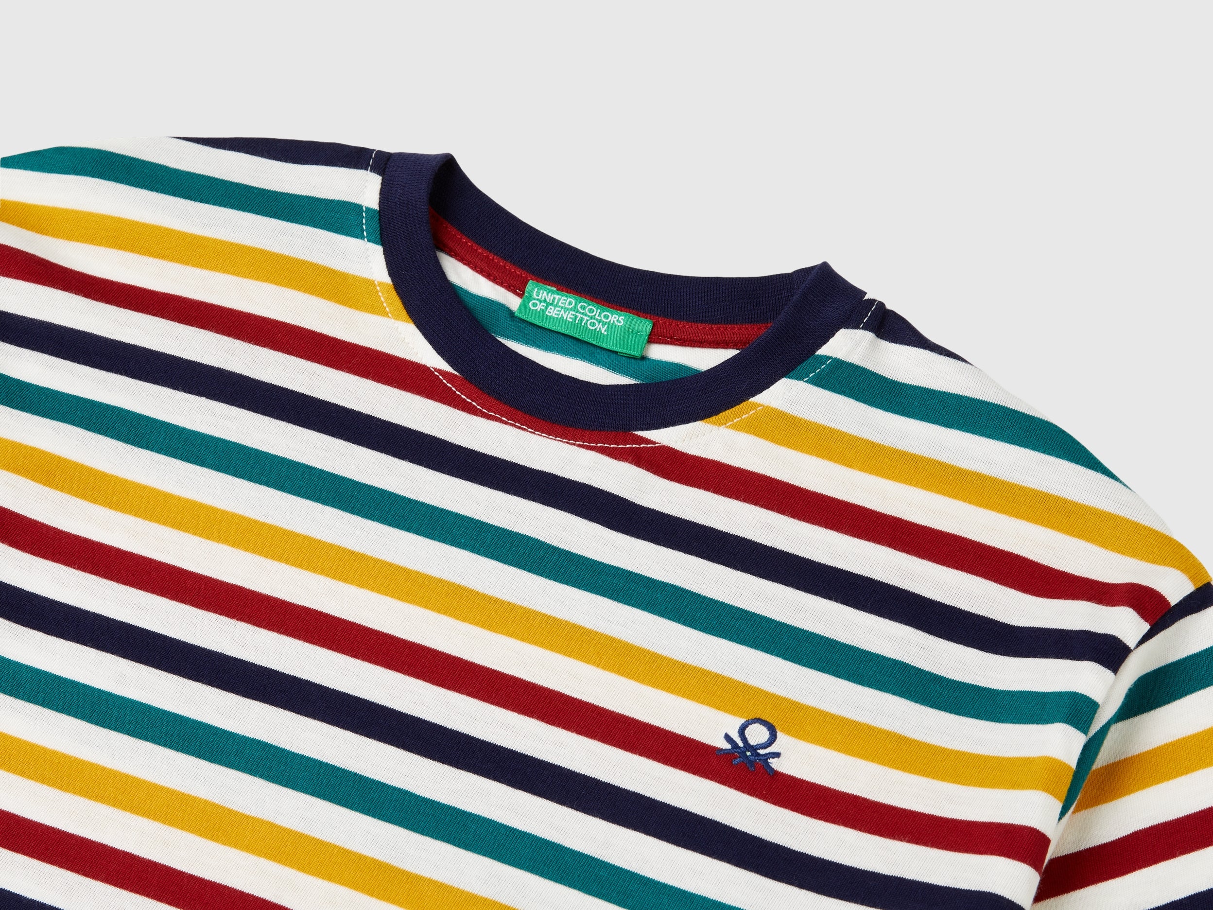 T-shirt às riscas 100% algodão - ucb_image_DS1