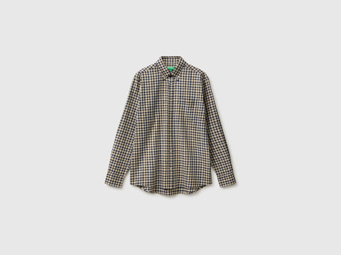 Camisa button down em flanela 100% algodão orgânico - ucb_image_FS