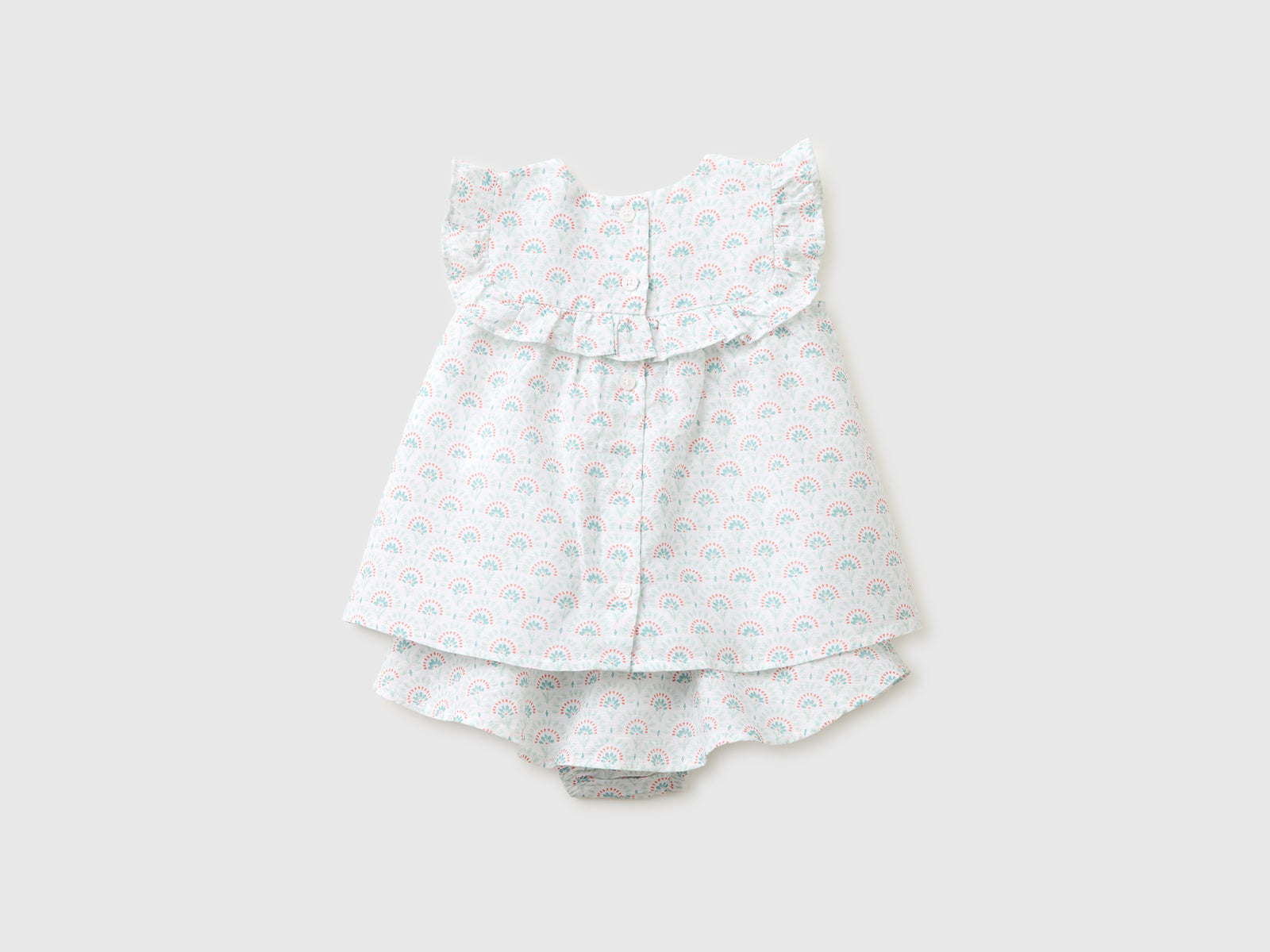 Conjunto às flores em mistura de linho - ucb_image_BS