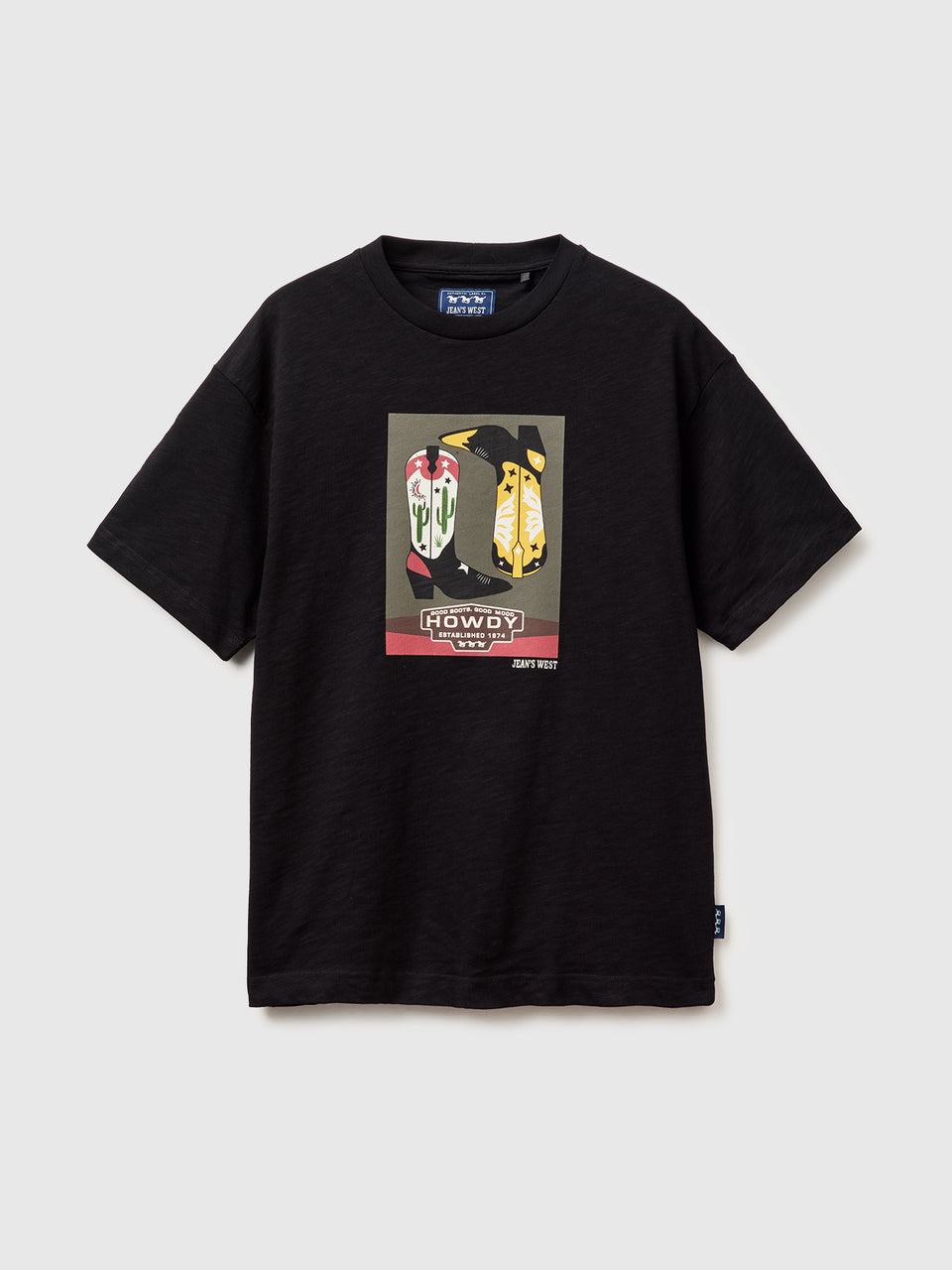 Relaxed fit western T-shirt - ucb_image_FS