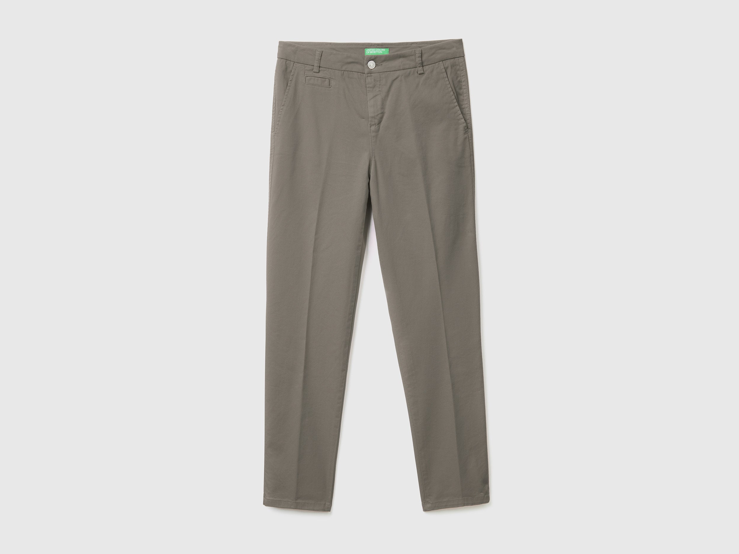 Chinos slim fit em algodão cinzento - ucb_image_FS