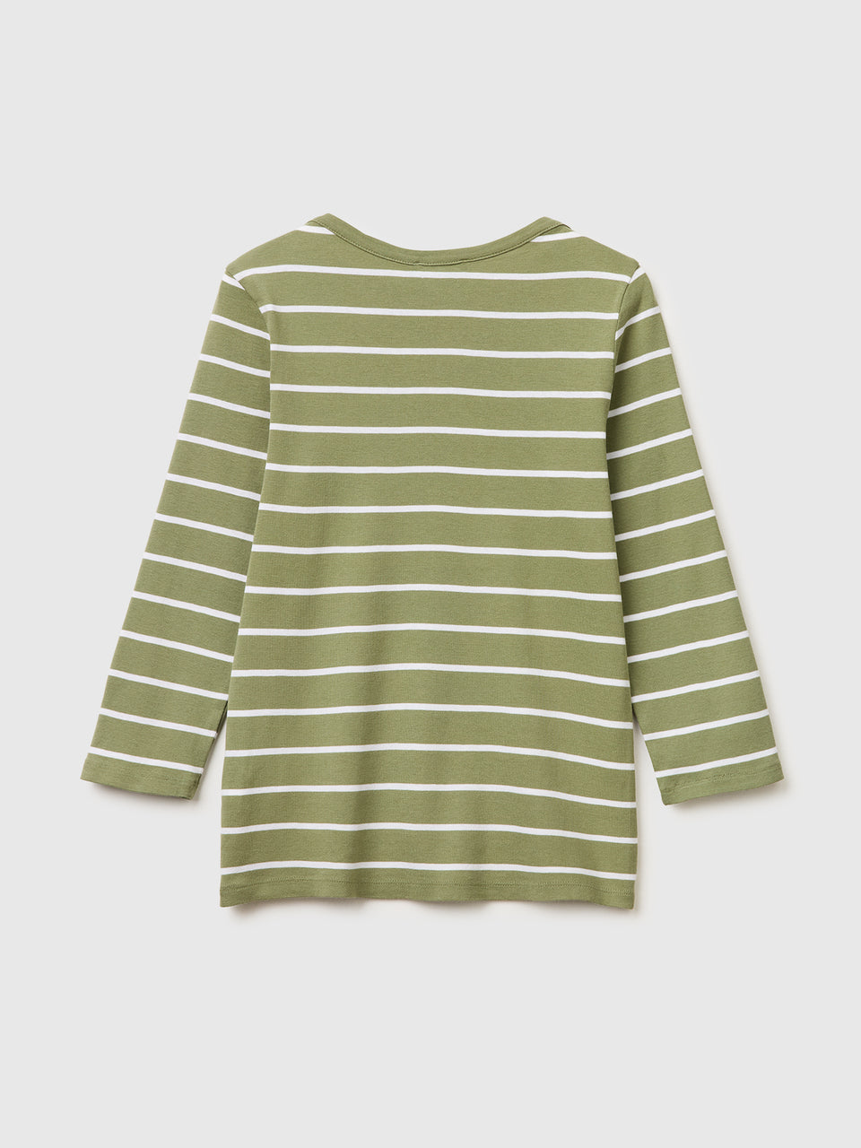 T-shirt às riscas com decote à barco - ucb_image_BS