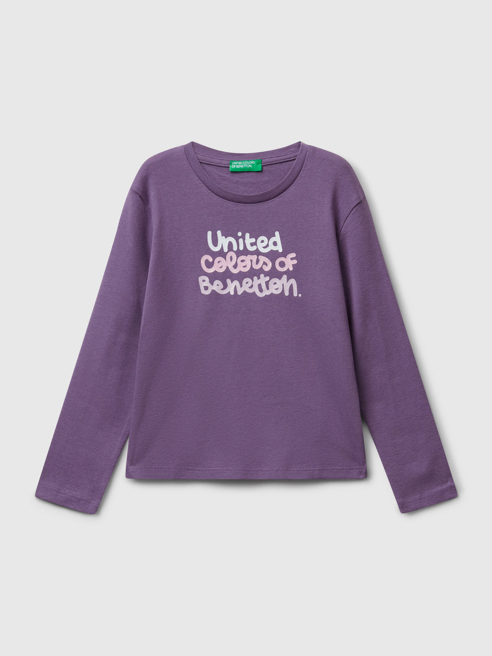 T-shirt com logótipo glitter em algodão - ucb_image_FS