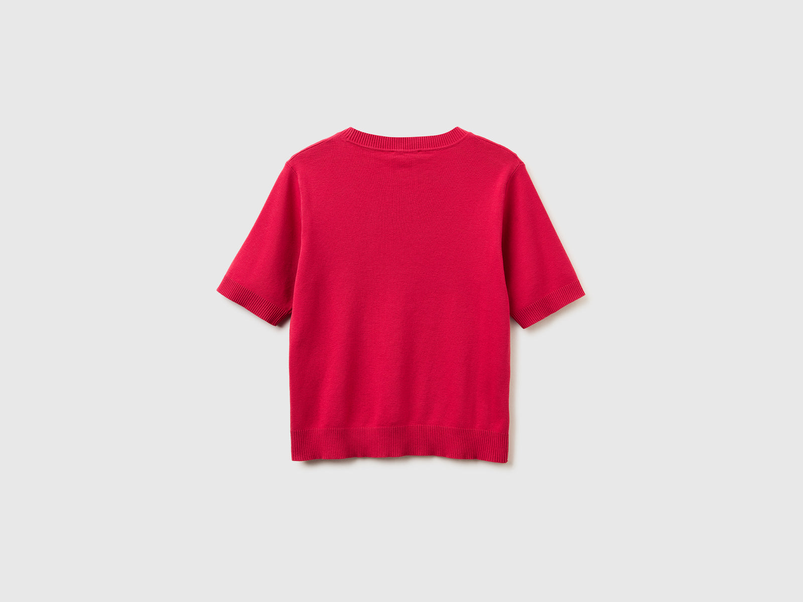 Camisola vermelho morango com manga curta - ucb_image_BS