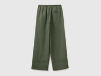 100% linen cuffed trousers - ucb_image_BS