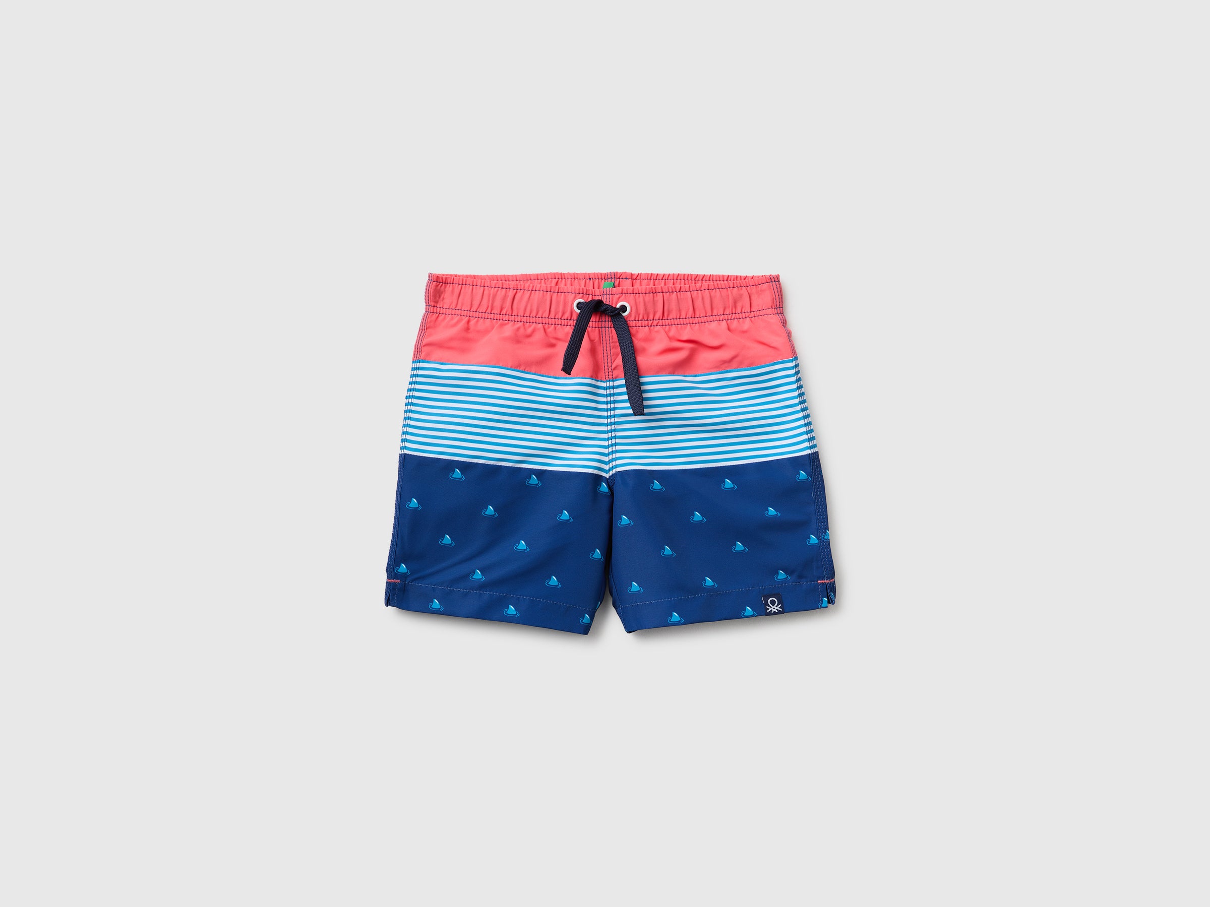 Boxers de banho color block com estampas - ucb_image_FS