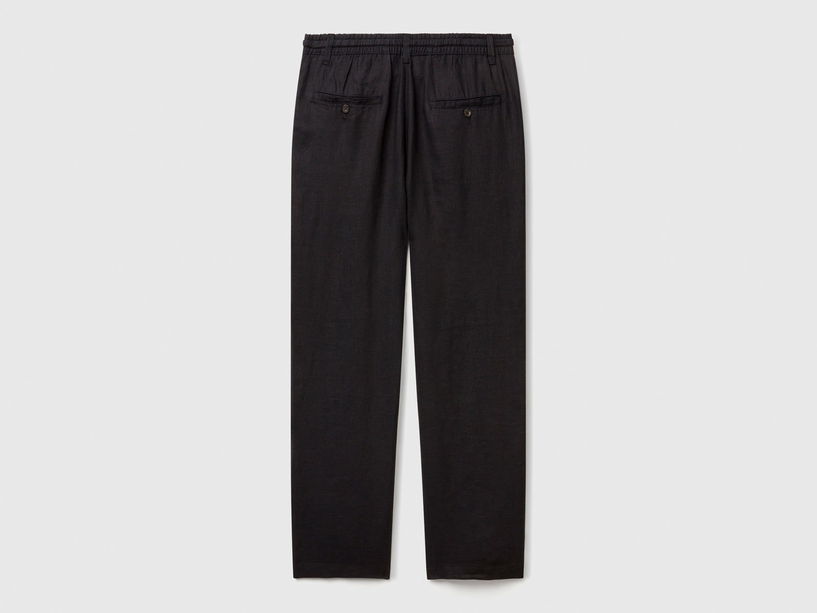 Trousers in pure linen with drawstring - ucb_image_BS