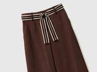 Trousers with striped belt - ucb_image_DS1