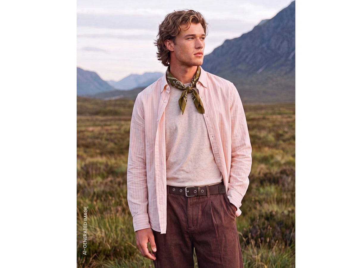 Camisa às riscas button down - ucb_image_F