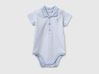 Polo onesie in stretch cotton - ucb_image_FS