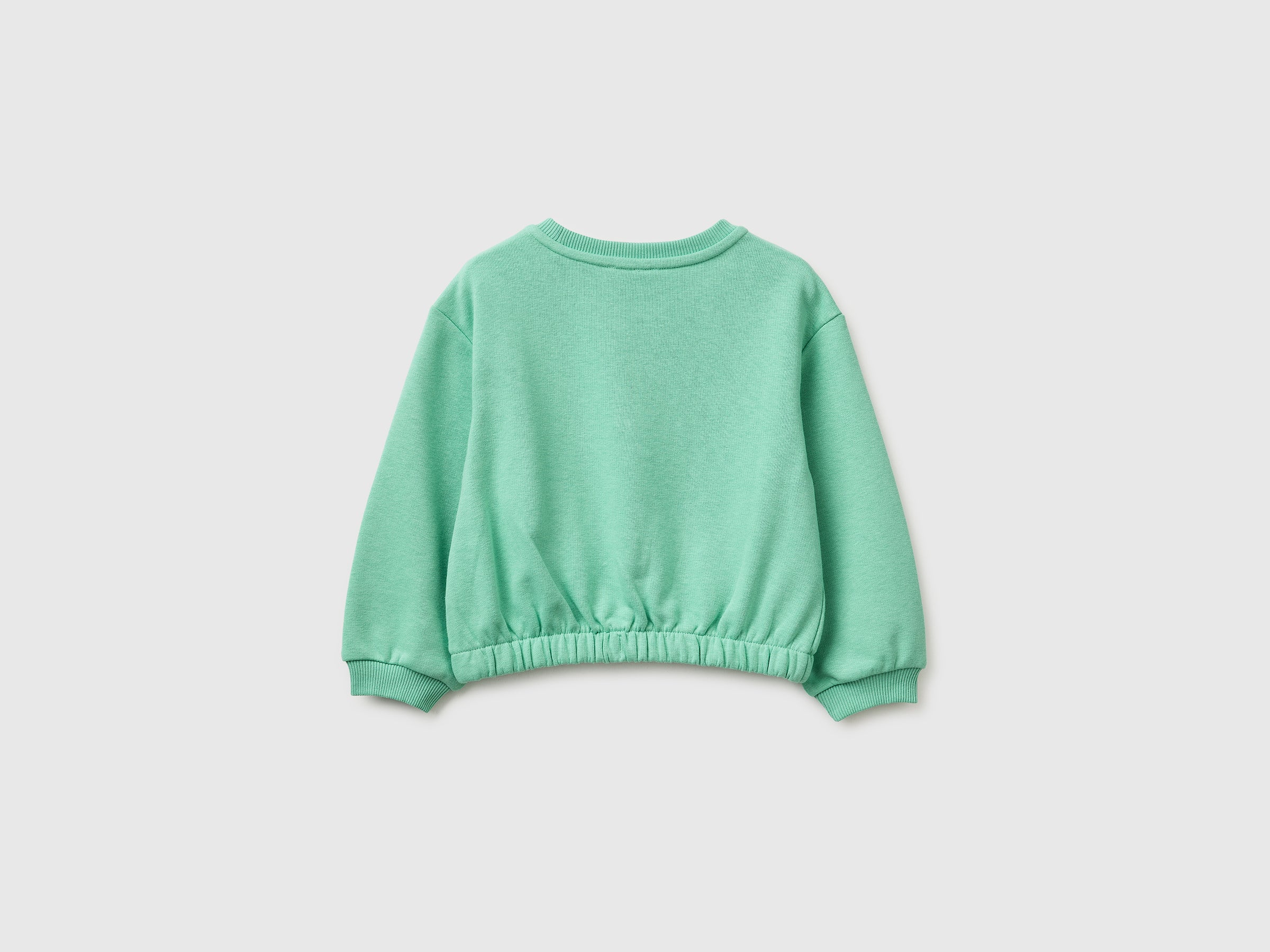 Cropped sweatshirt with fruit appliqué - ucb_image_BS