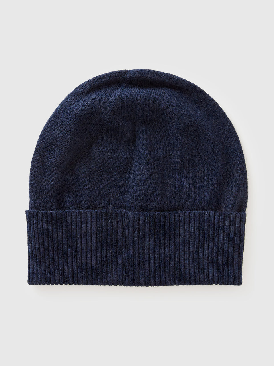 Gorro azul-escuro em pura lã Merino - ucb_image_BS