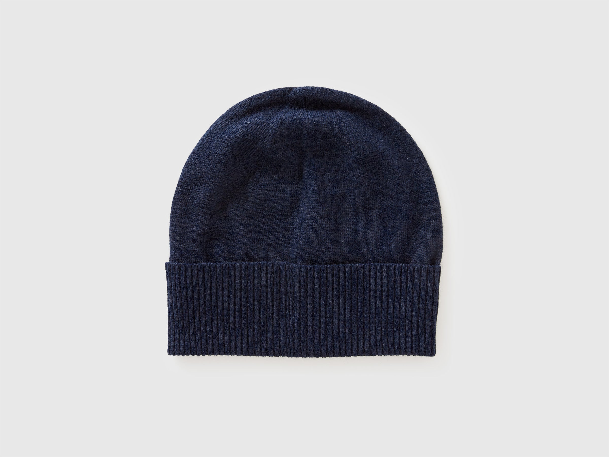 Gorro azul-escuro em pura lã Merino - ucb_image_BS
