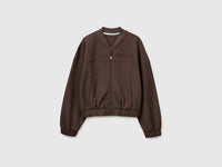 Bomber-style sweatshirt with embroidery - ucb_image_FS