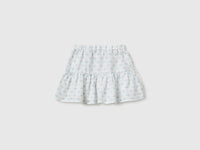 Floral skirt in linen blend - ucb_image_BS