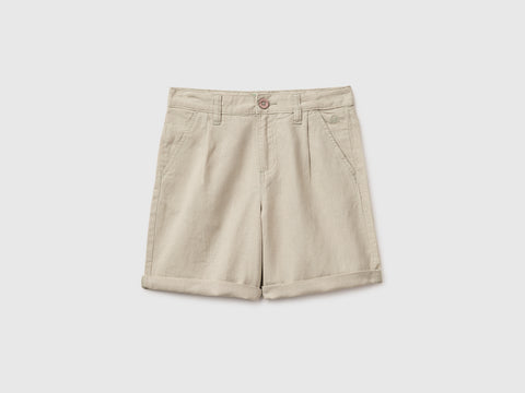 Linen blend shorts - ucb_image_FS