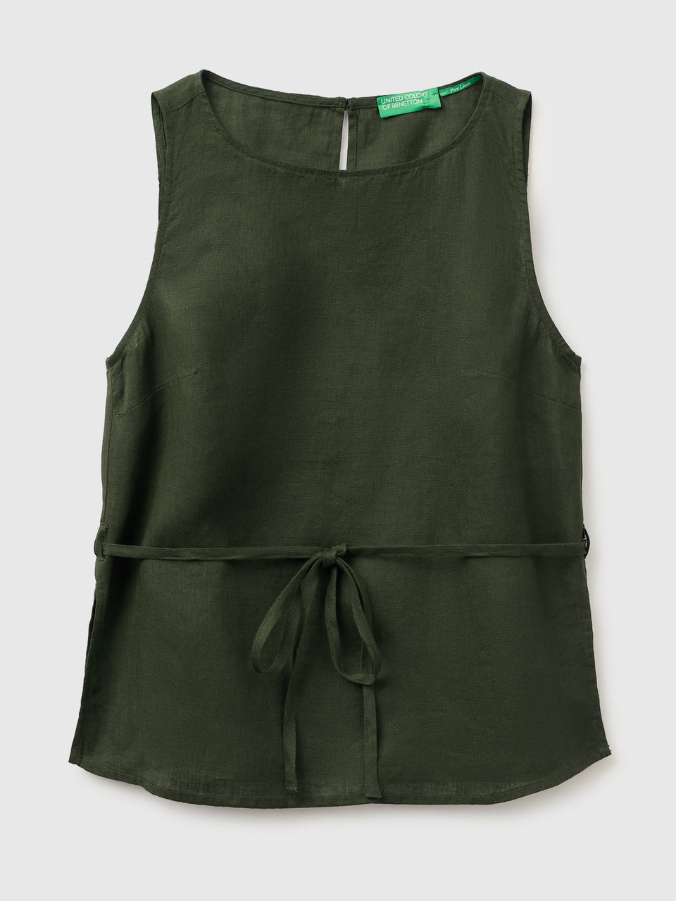 100% linen tank top with strap - ucb_image_FS