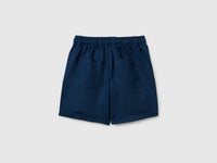 Linen blend shorts - ucb_image_BS