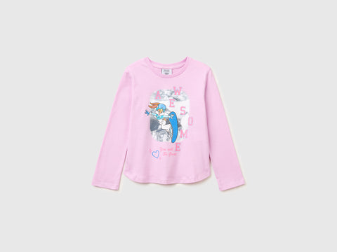 Looney Tunes x Olympic Collection lilac t-shirt - ucb_image_FS