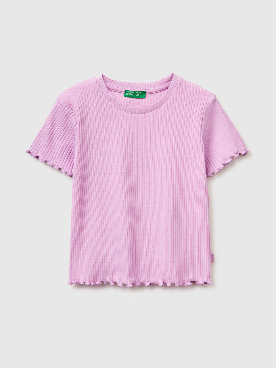 Slim fit ribbed t-shirt - ucb_image_FS