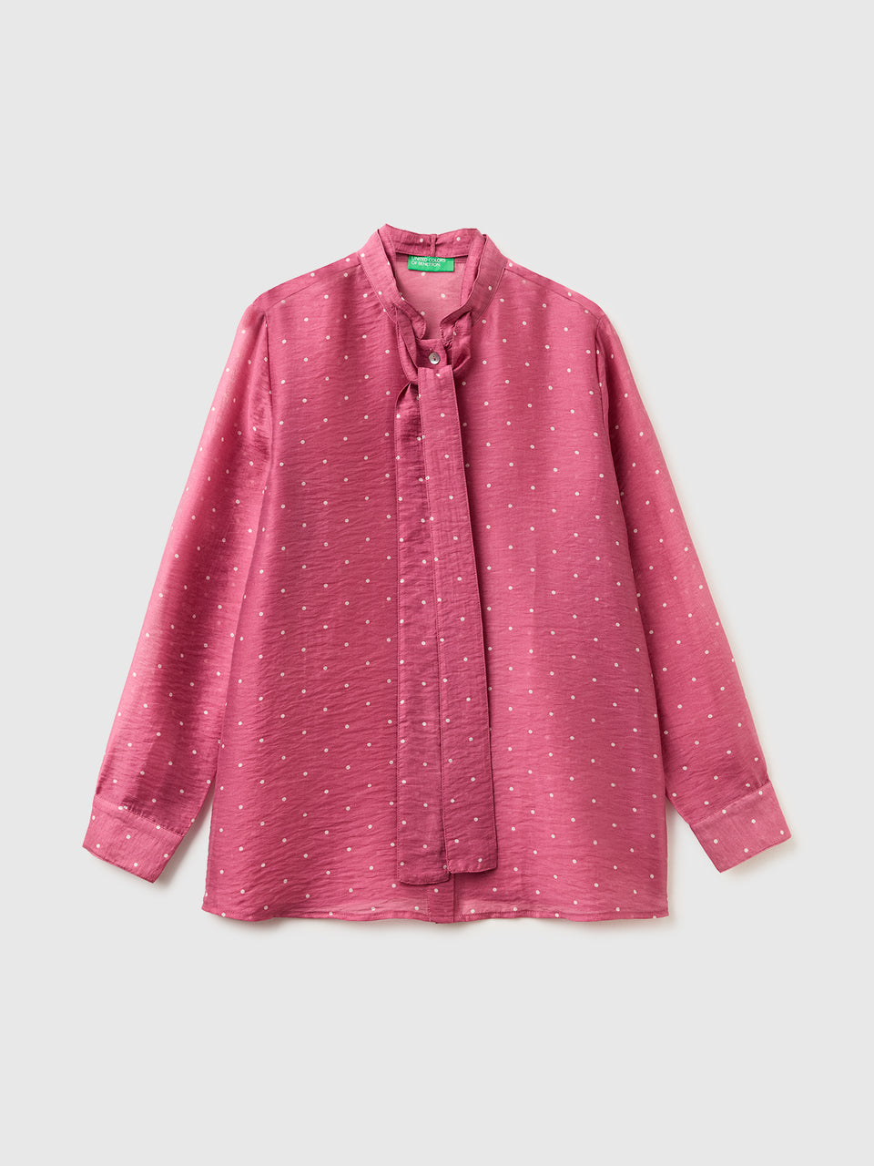 Camisa fluida com micro bolinhas - ucb_image_FS