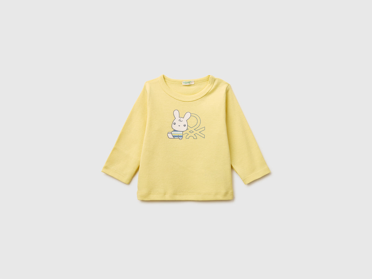 T-shirt in organic cotton with print - ucb_image_FS