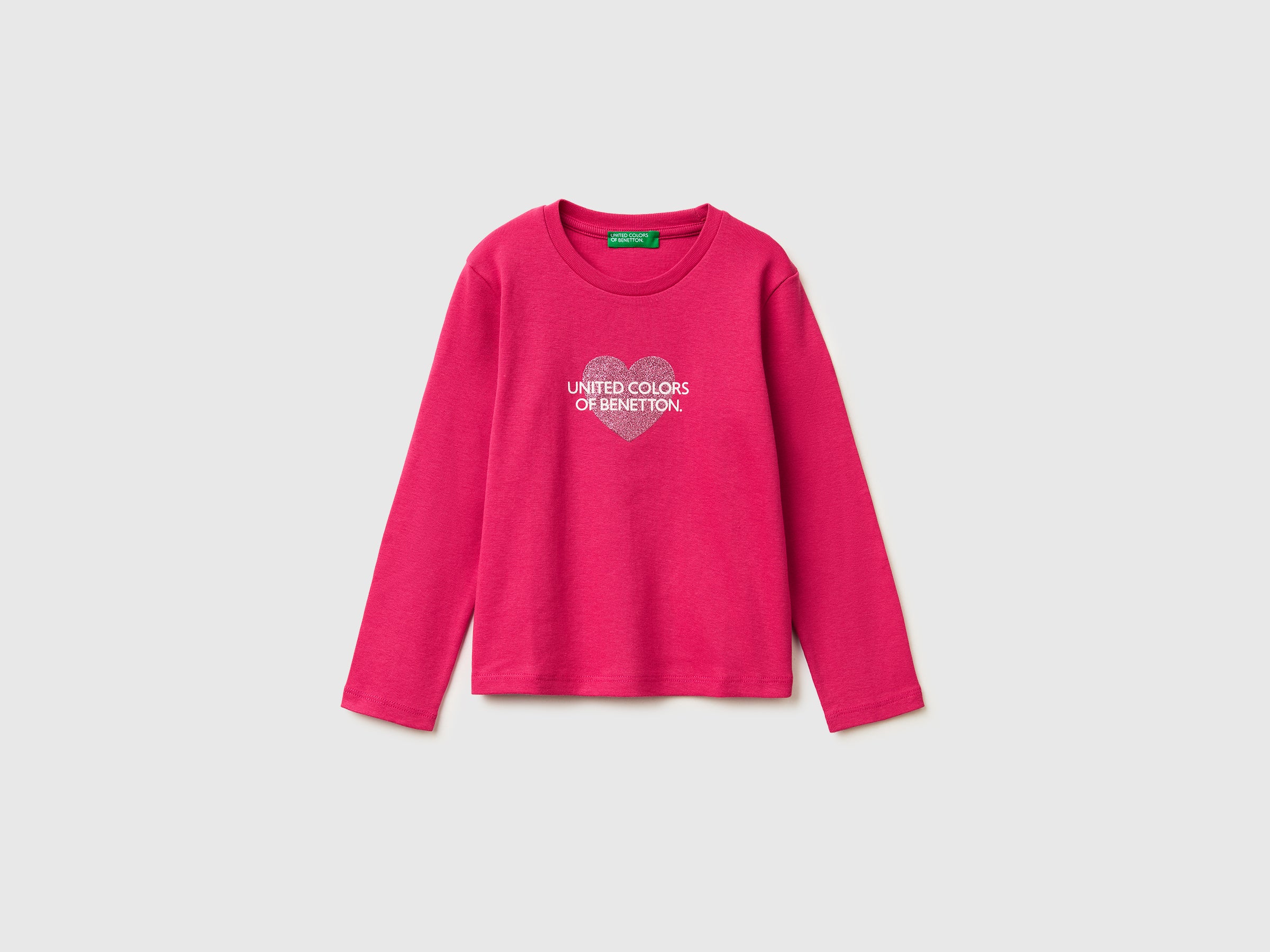 T-shirt in organic cotton with glittery logo - ucb_image_FS