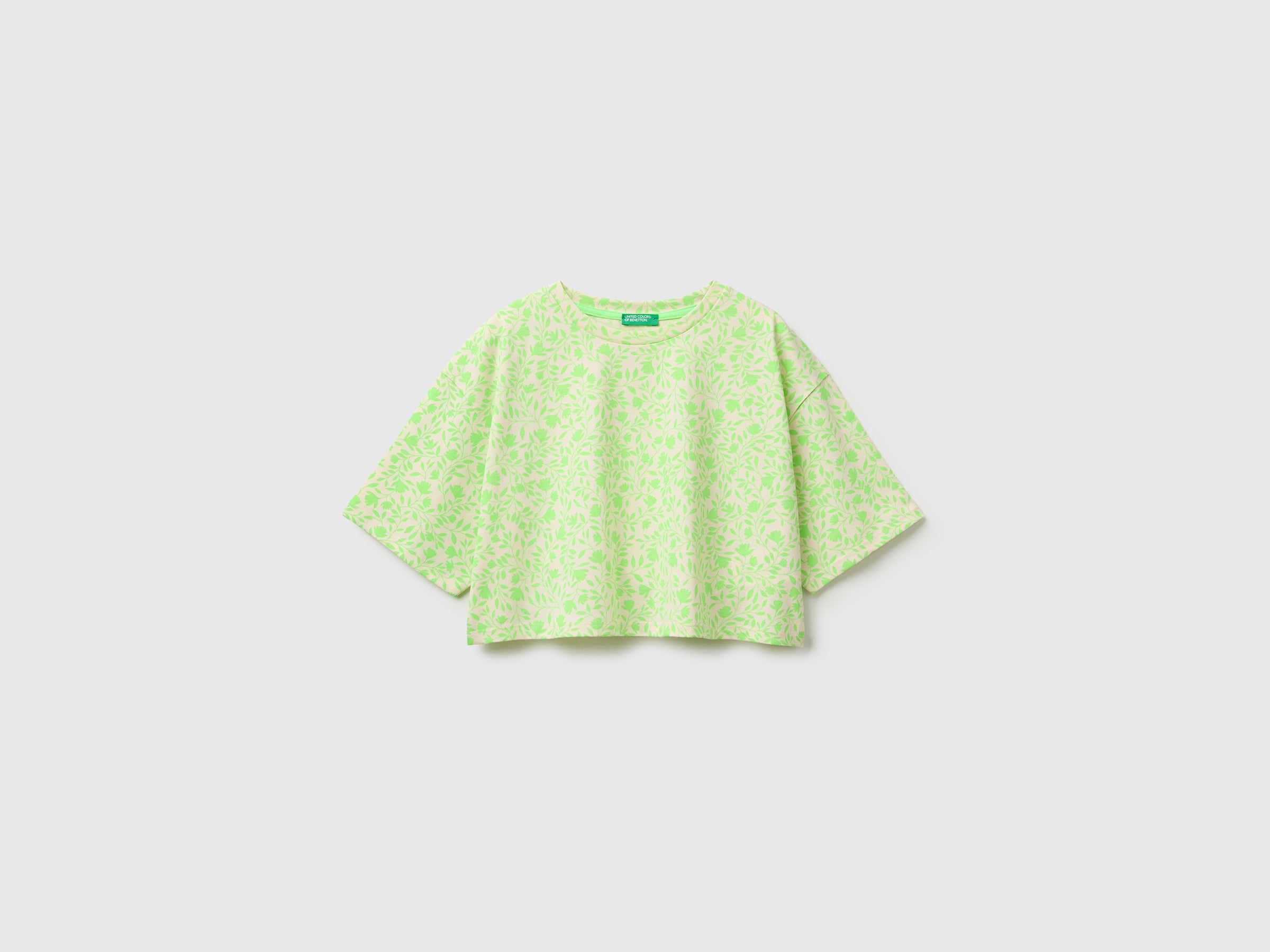 Printed cropped T-shirt - ucb_image_FS