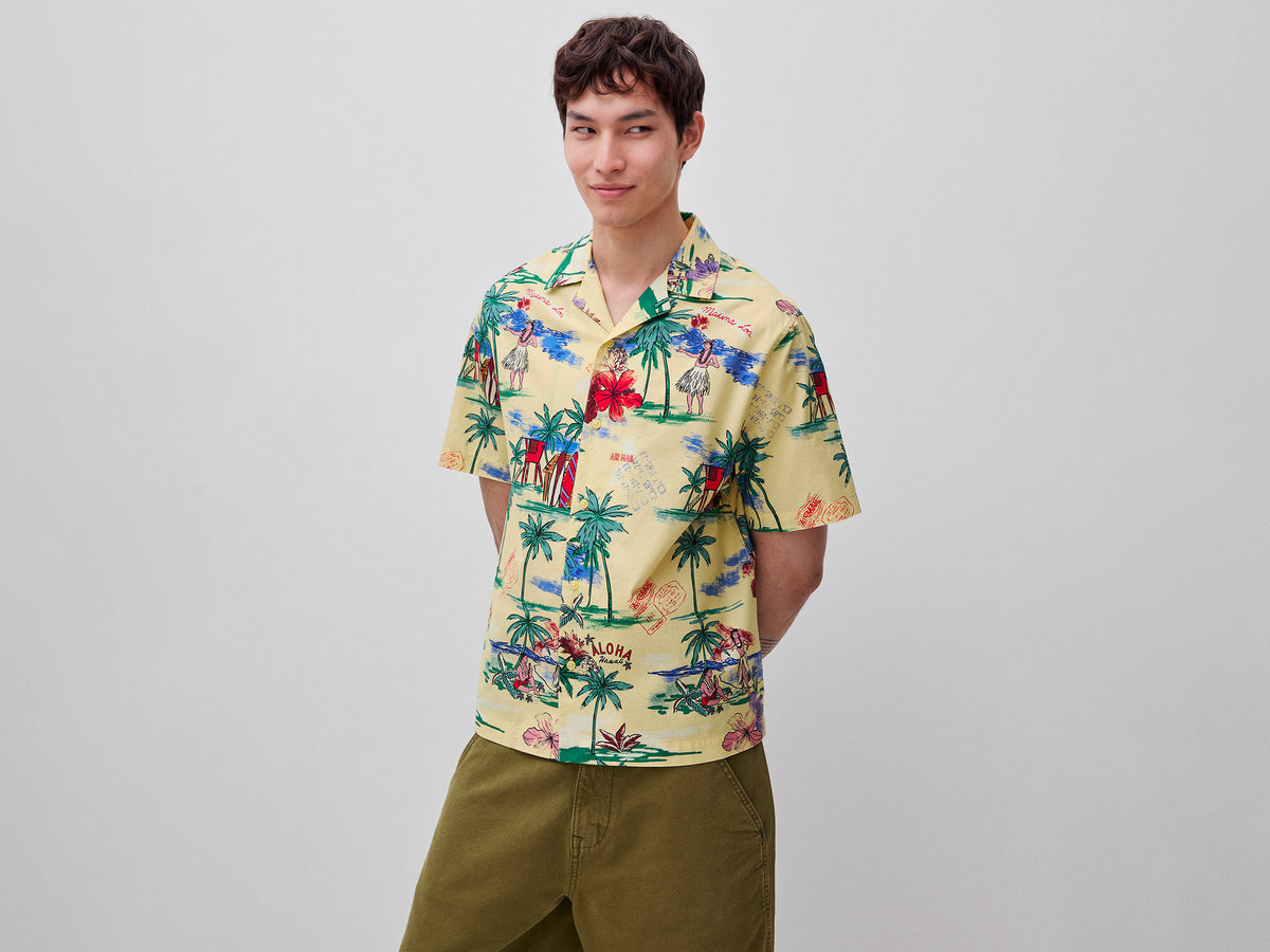Camisa de manga curta estampada - ucb_image_F