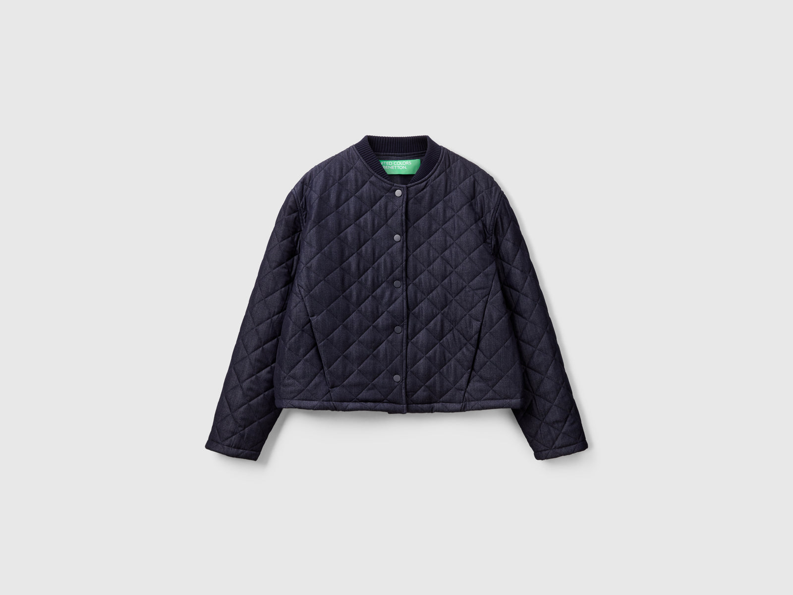 Casaco acolchoado efeito denim - ucb_image_FS
