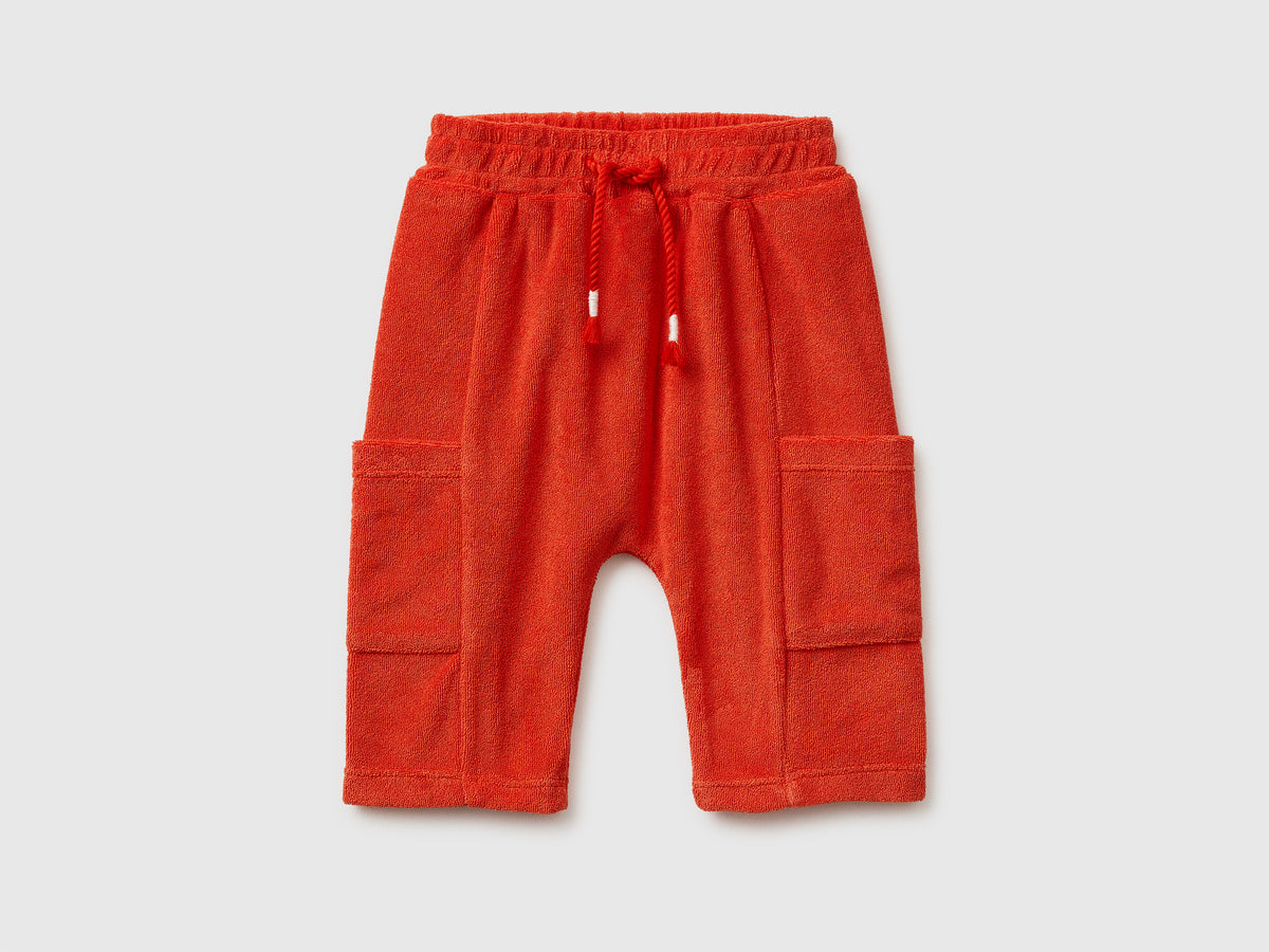 Terrycloth trousers with pockets - ucb_image_FS