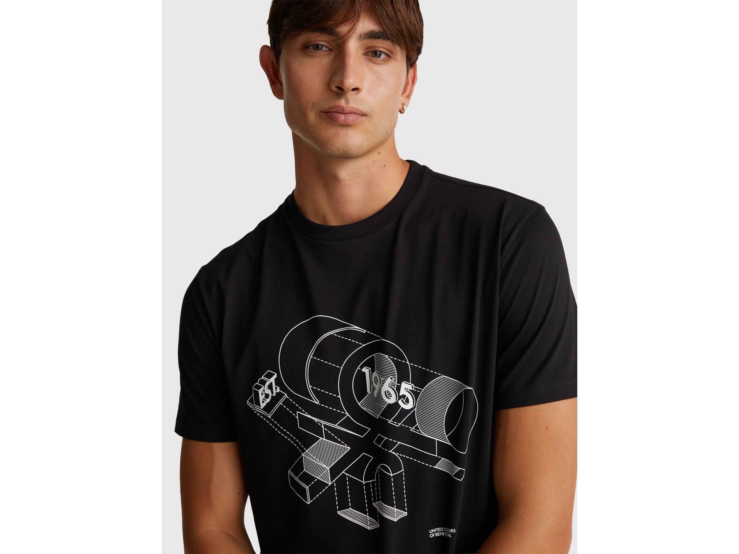 T-shirt em algodão com logótipo - ucb_image_FY