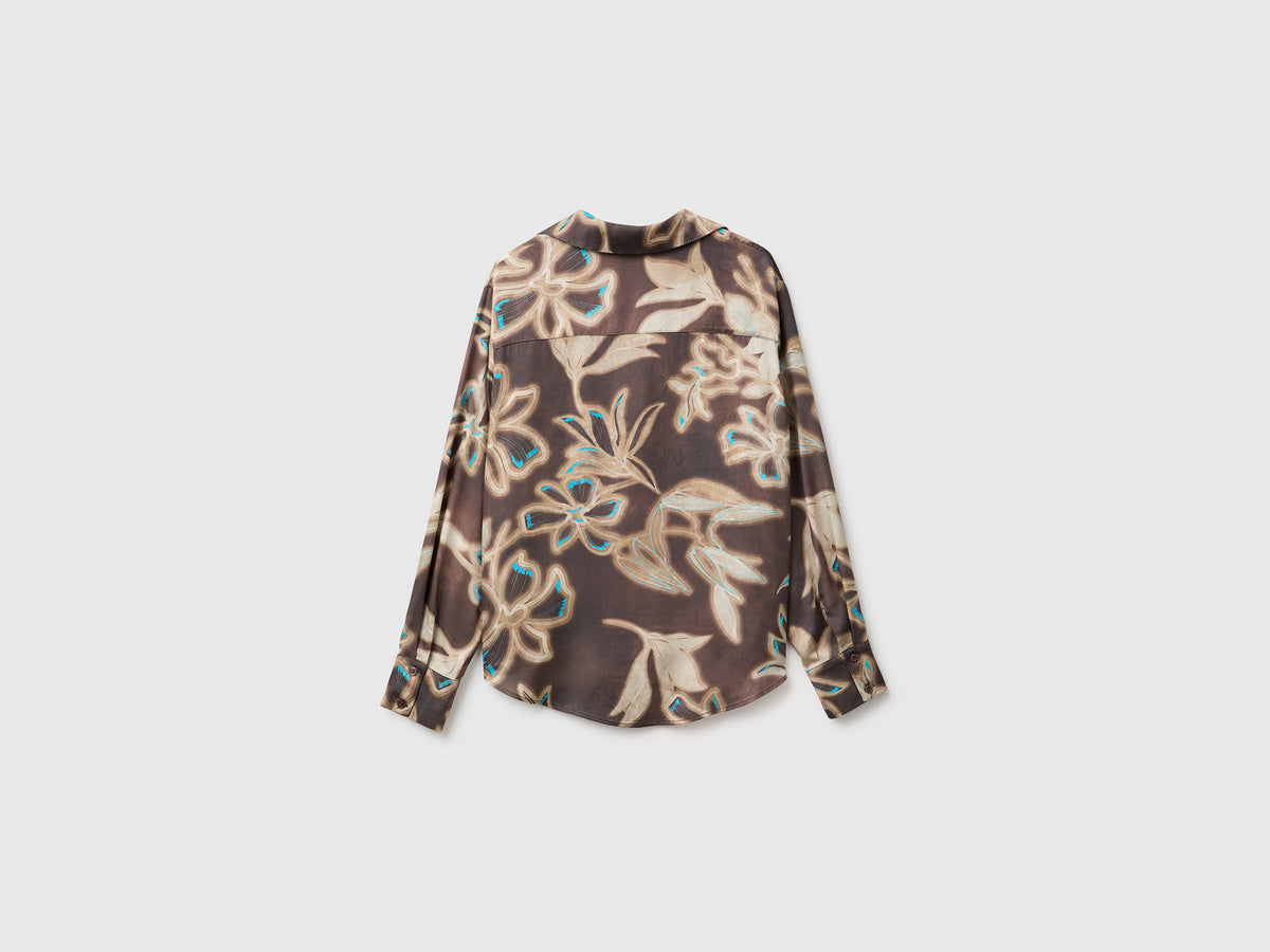 Camisa de cetim com estampado floral - ucb_image_BS