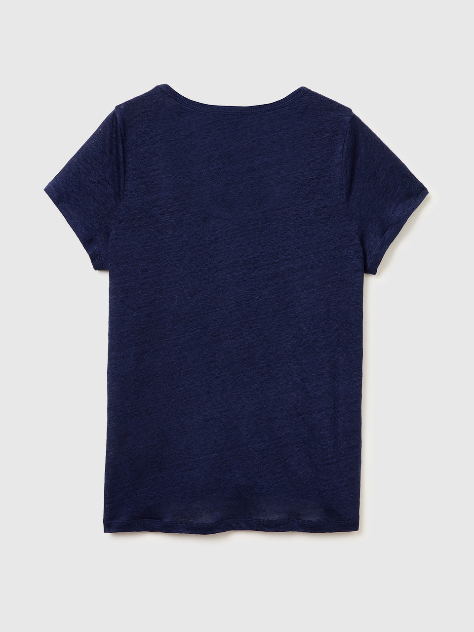 Round-neck T-shirt in pure linen - ucb_image_BS