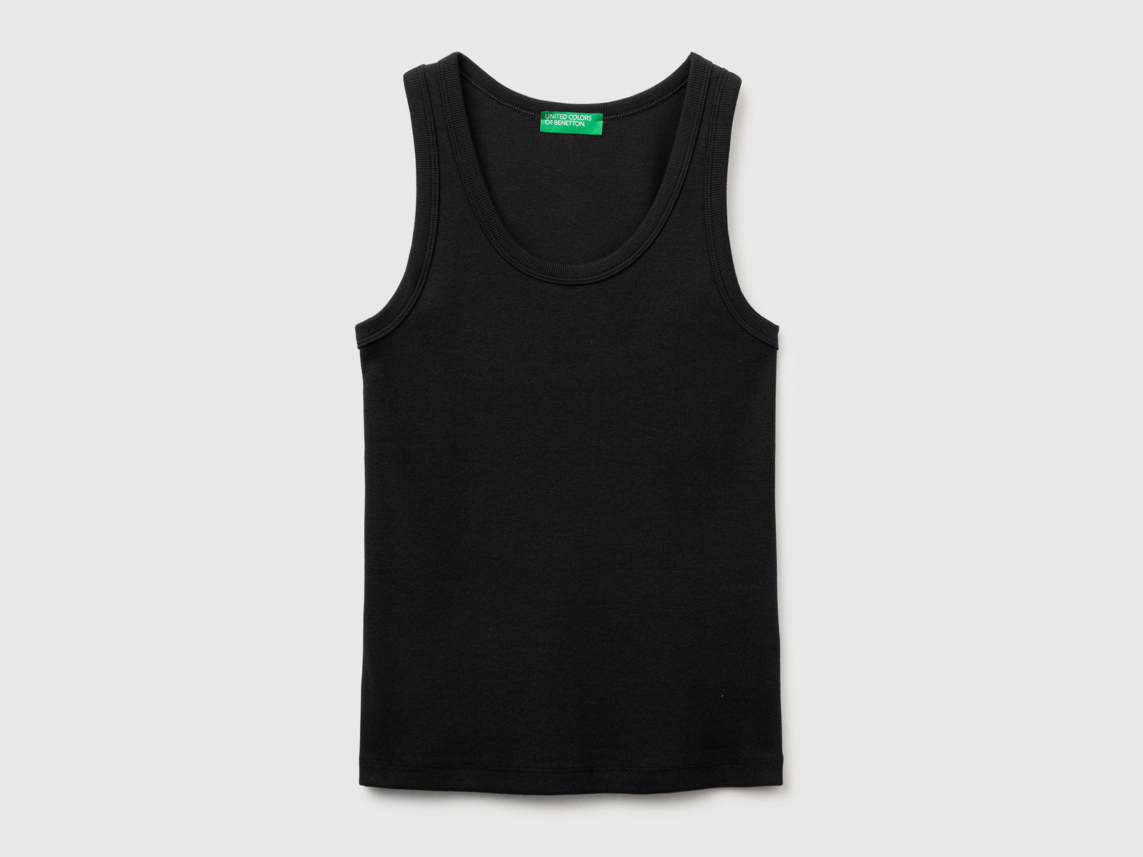 Wide-neck ribbed tank top - ucb_image_FS