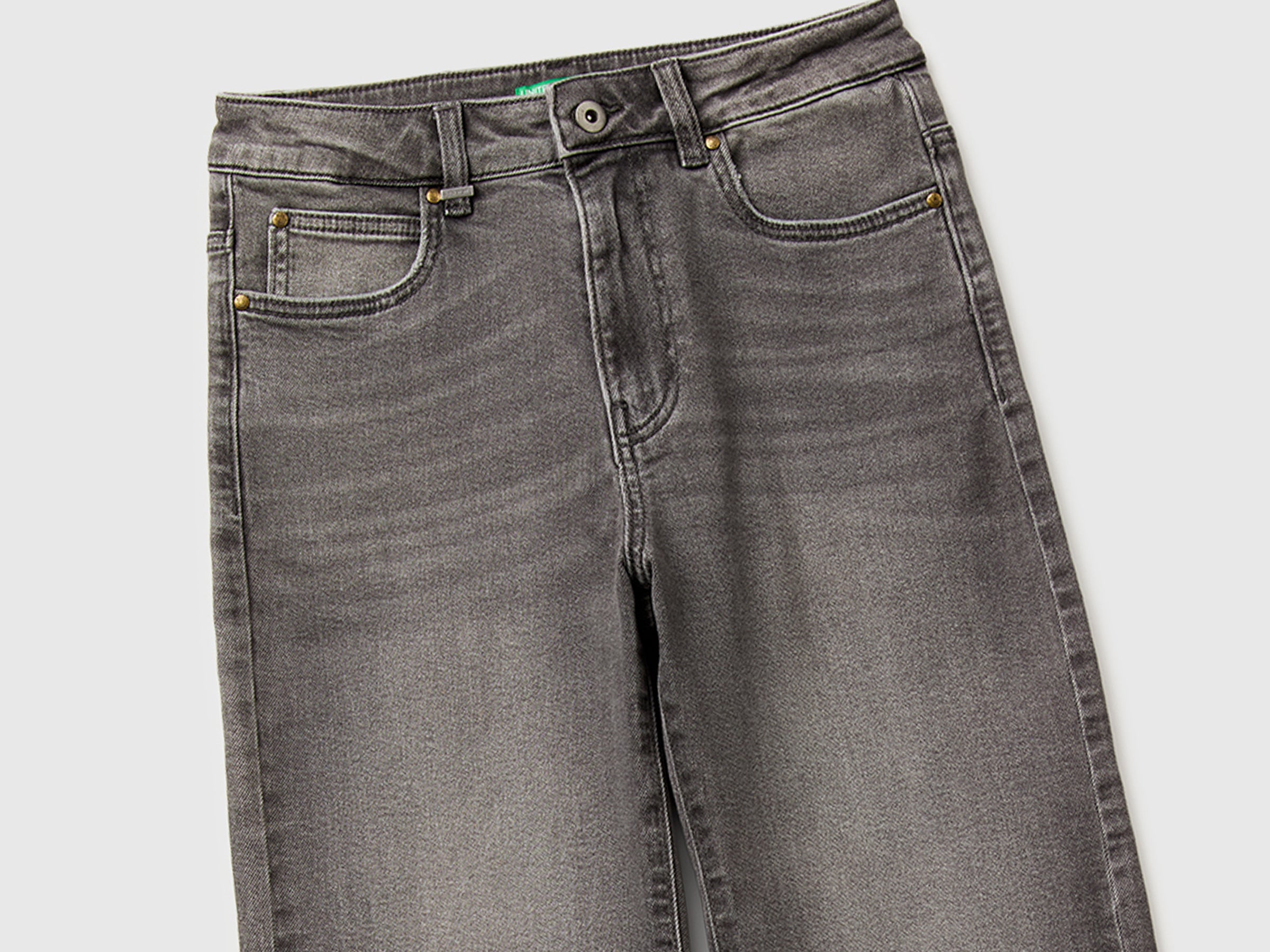 Recycled cotton flare jeans - ucb_image_DS1