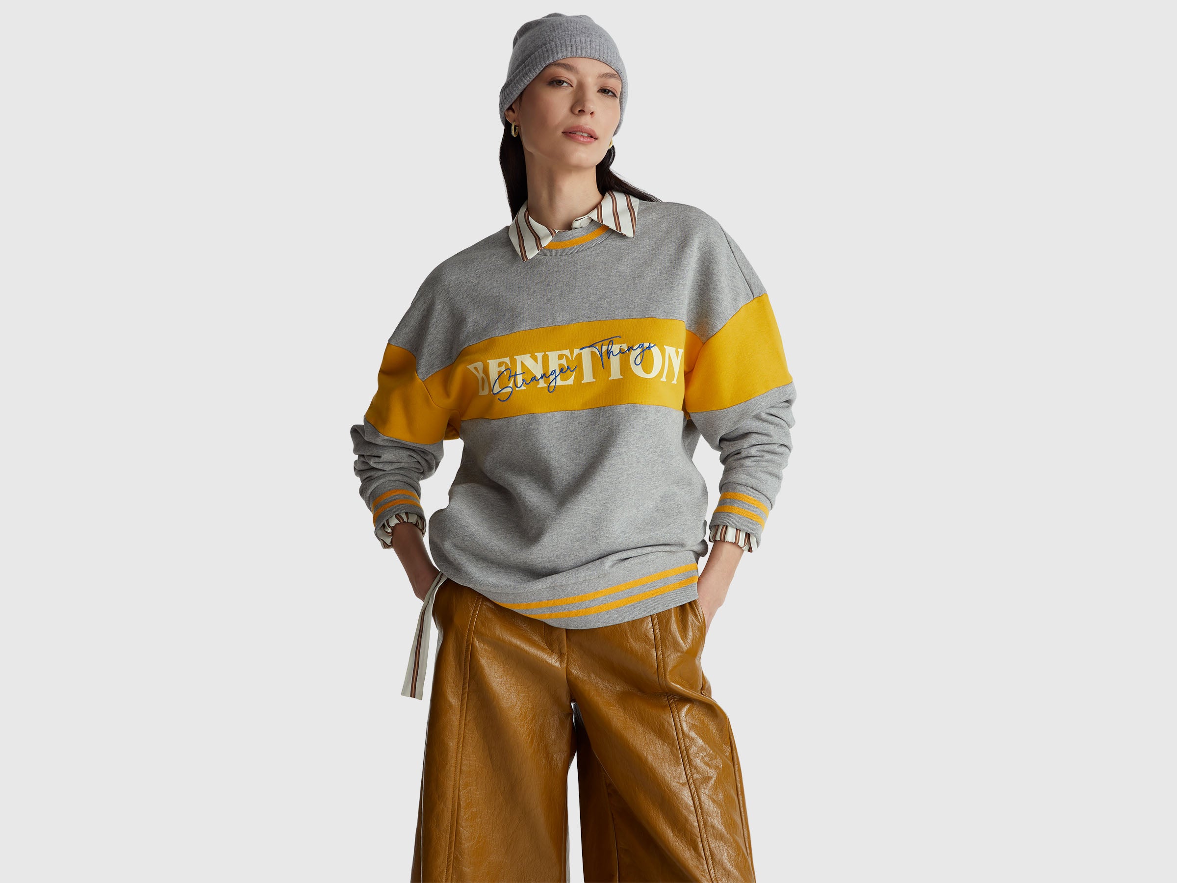 Sweat color block Stranger Things - ucb_image_F
