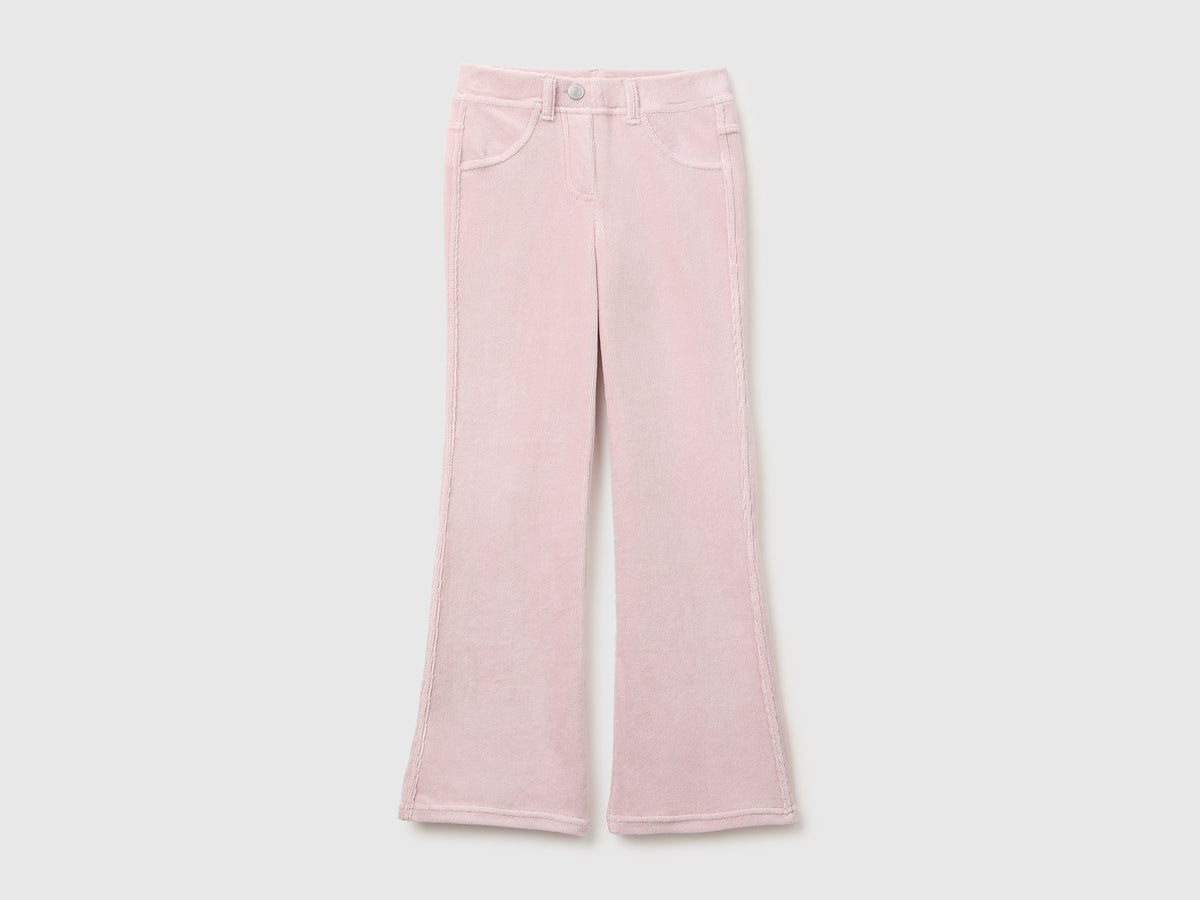 Jeggings boca-de-sino em chenille stretch - ucb_image_FS