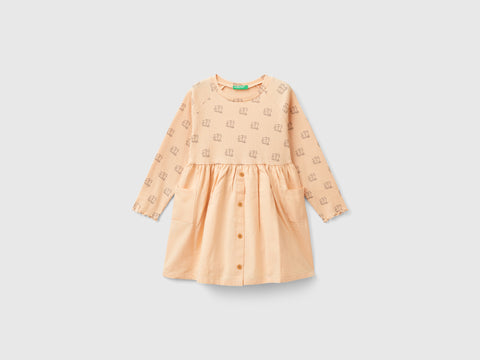 Vestido com estampa e botões - ucb_image_FS