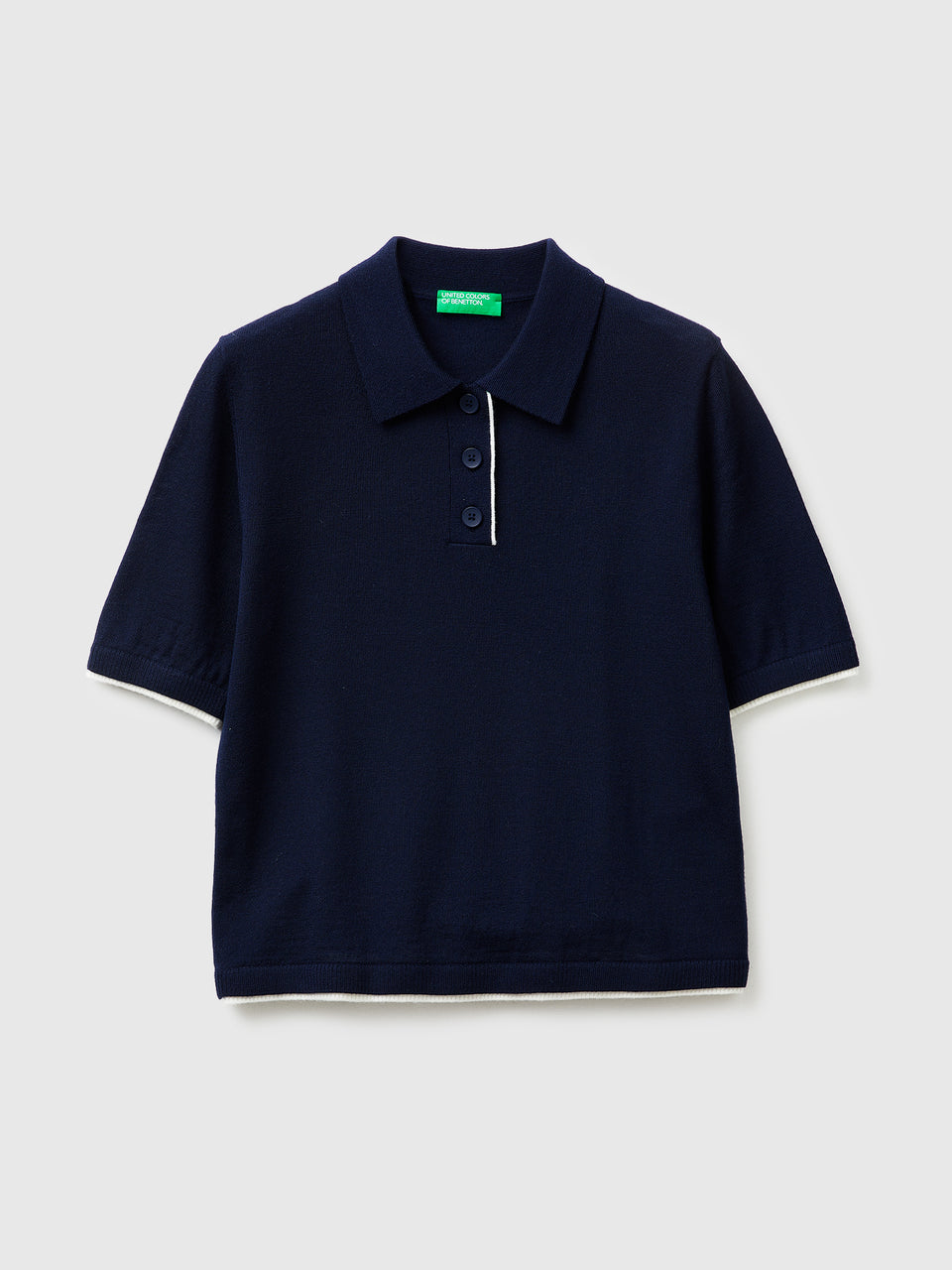 Camisola polo 100% lã Merino - ucb_image_FS