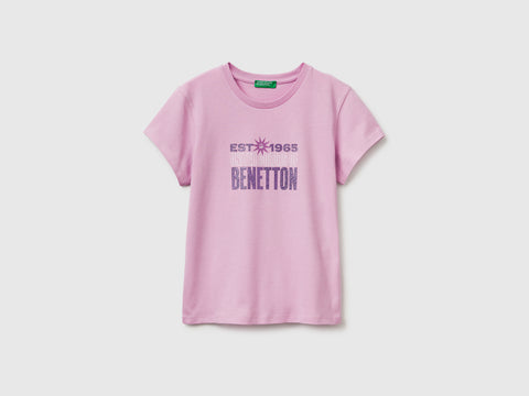 T-shirt with glitter print - ucb_image_FS
