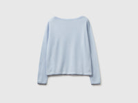 100% Merino wool boat neck sweater - ucb_image_BS