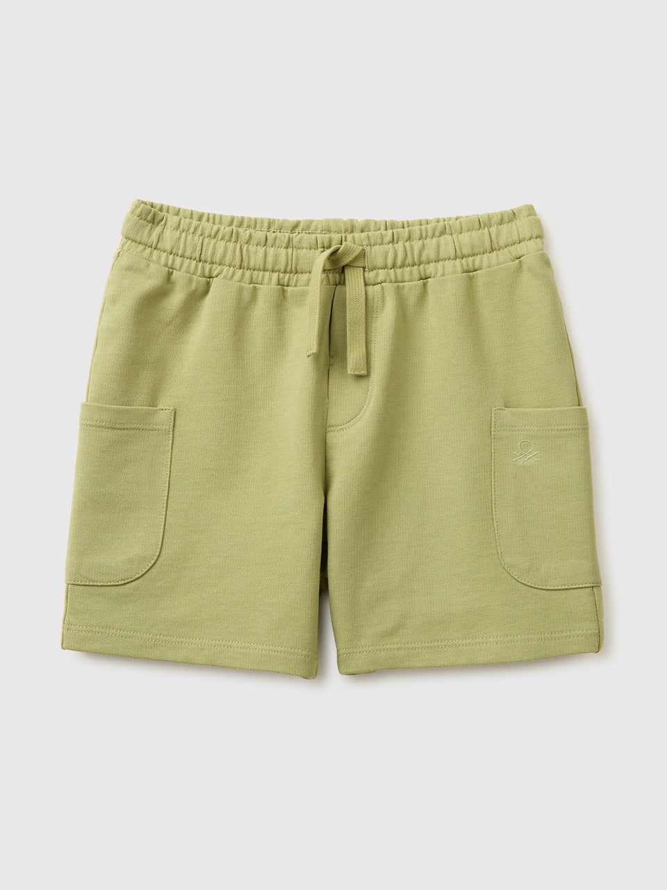 Cargo Bermuda shorts with drawstring - ucb_image_FS