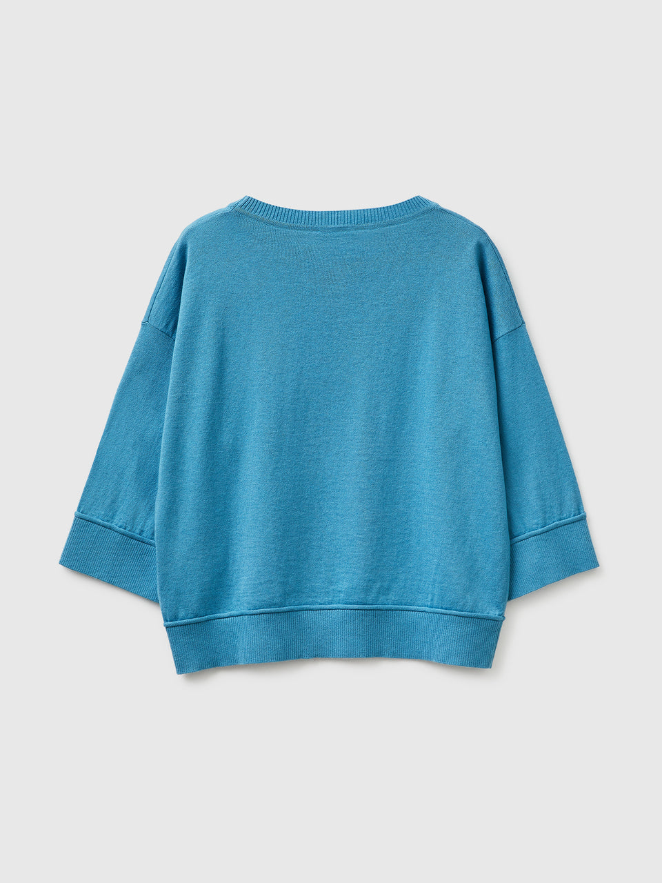 Crew neck sweater in cotton and wool - ucb_image_BS