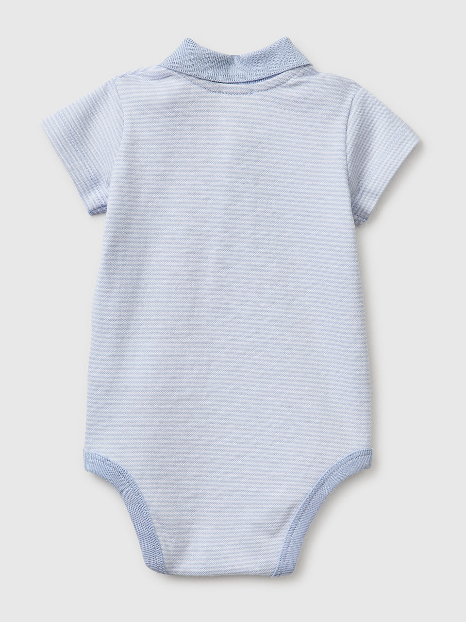 Polo onesie in stretch cotton - ucb_image_BS