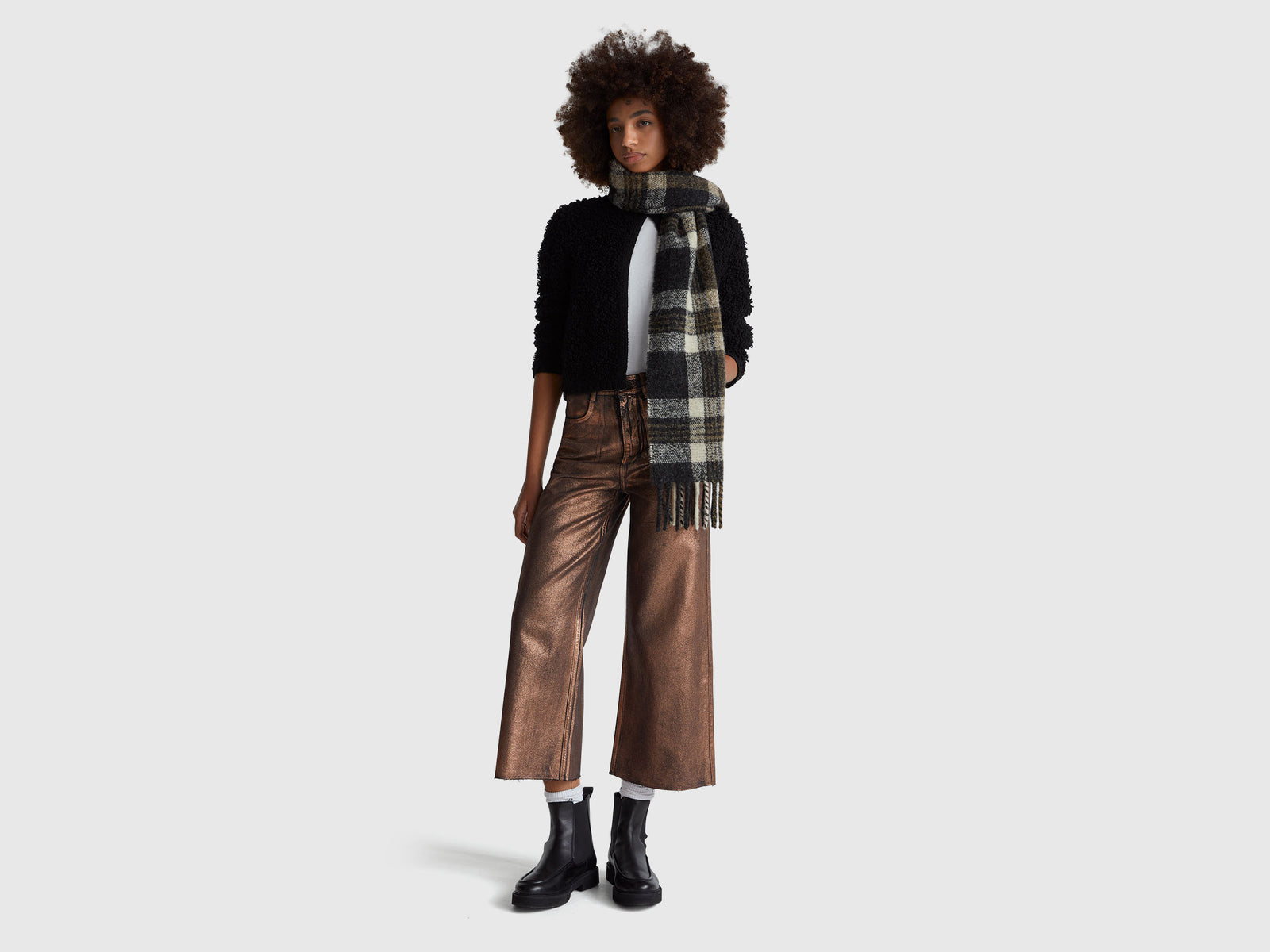 Glossy look jeans